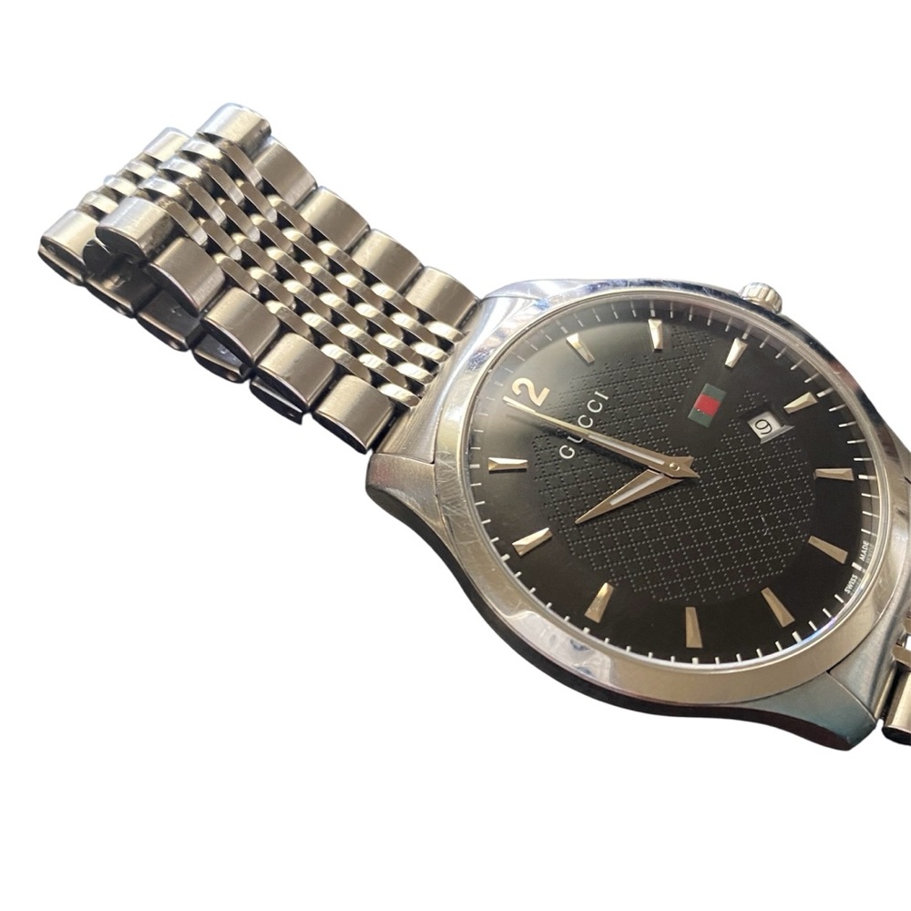 Gucci Stainless Steel 40mm G-Timeless Automatic Watch Black - Picture 3 of 8